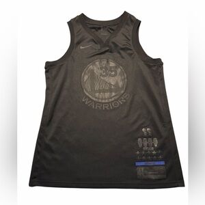 Kevin Durant MVP warriors Nike L jersey